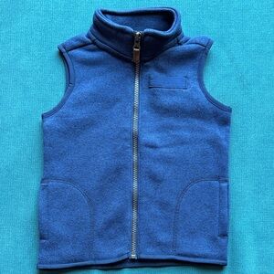 Carter's Navy Zip-Up Fleece Vest